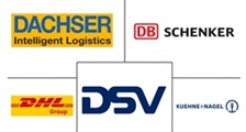 Logos of leading Transport Companies in Germany